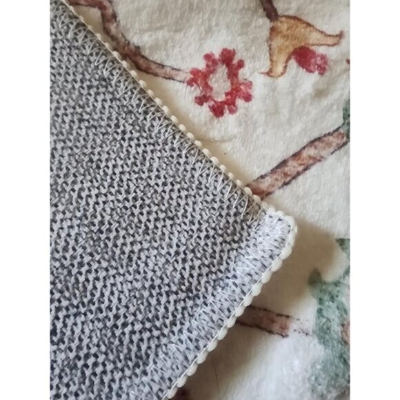 Non Slip 5 x 7 Area Rug Boho Washable Rugs for Living Room Bedroom Indoor Carpet - Picture 5 of 11
